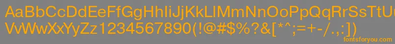 Подробнее о шрифте PragmaticaBookReg Шрифт PragmaticaBookReg – оранжевые шрифты на сером фоне