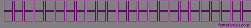 AlKharashi9 Font – Purple Fonts on Gray Background