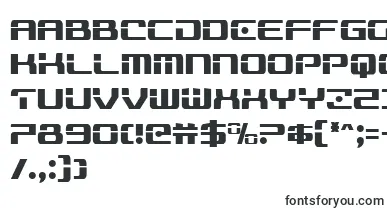 Trooperscond font – graphic Fonts