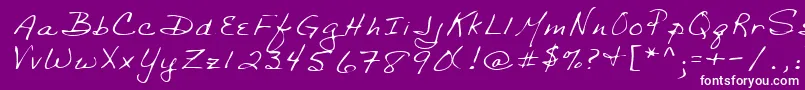 More about Lehn029 Font Lehn029 Font – White Fonts on Purple Background