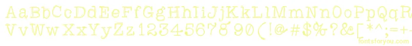 Caretodance Font – Yellow Fonts