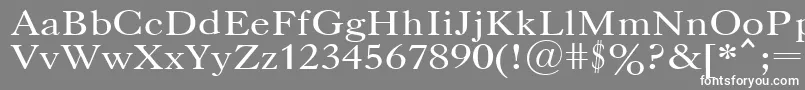 fuente UkCaslon – Fuentes Blancas Sobre Fondo Gris