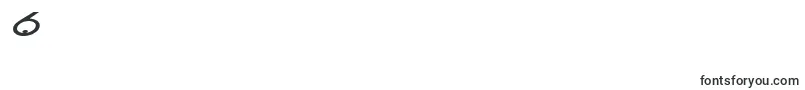 フォントSonis – フォント数字6