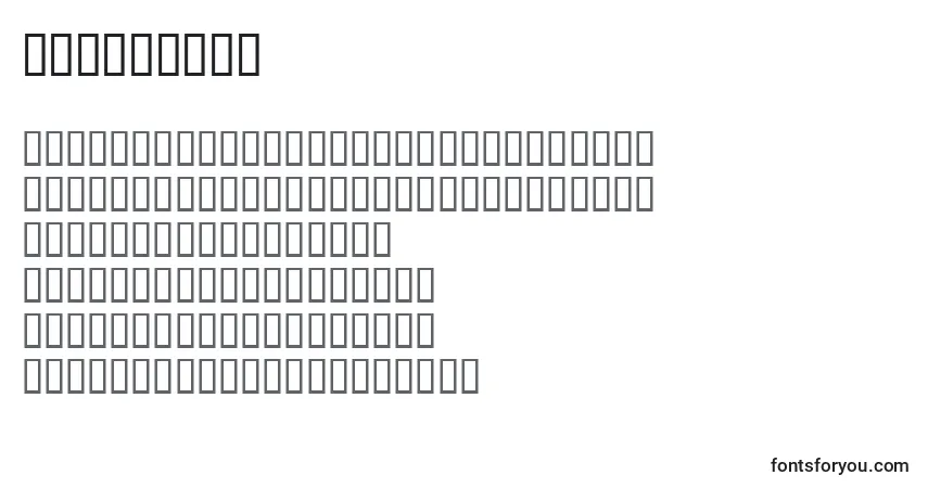 Шрифт JackFrost (81235) – алфавит, цифры, специальные символы