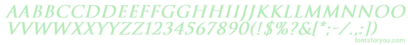 TrajanNormalBoldItalic Font – Green Fonts