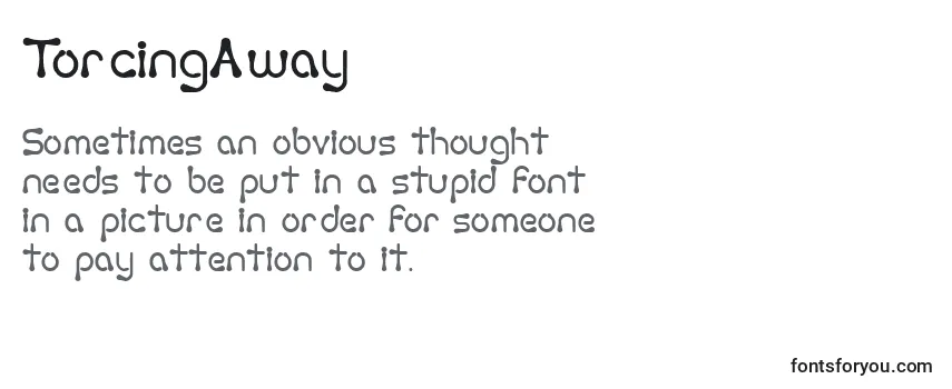 TorcingAway Font