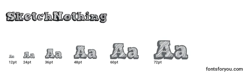 SketchNothing (81265) Font Sizes