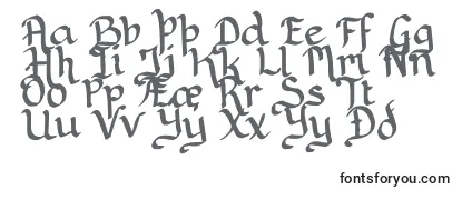 Review of the Rithondinmin Font