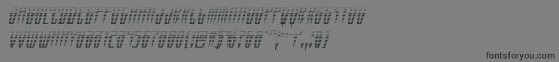 Swordtoothgradital Font – Black Fonts on Gray Background