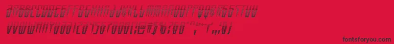 Swordtoothgradital Font – Black Fonts on Red Background