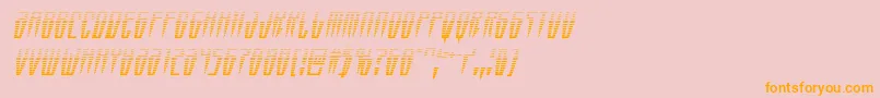 Swordtoothgradital Font – Orange Fonts on Pink Background