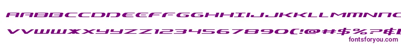 Alphamenexpandital-fontti – violetit fontit