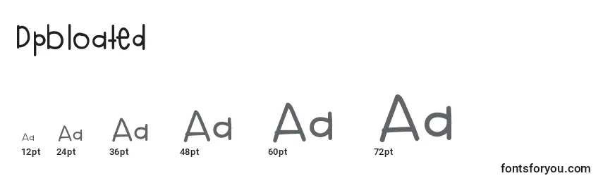 Dpbloated Font Sizes