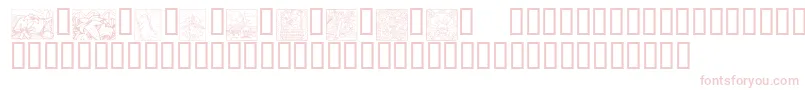 Police KrEasterSquares – polices roses