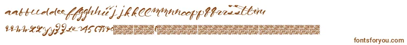 Californiaharvest Font – Brown Fonts on White Background