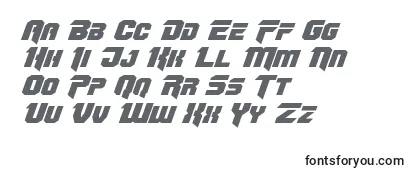Review of the Omegaforceexpandital12 Font