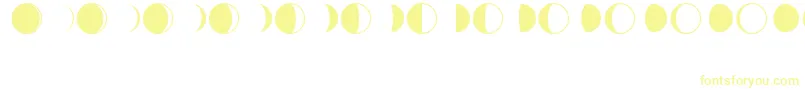 Moon Font – Yellow Fonts
