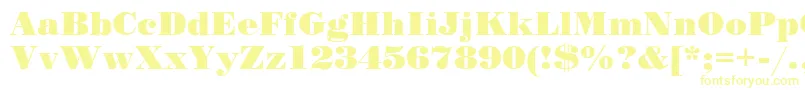 Шрифт Stp – жёлтые шрифты