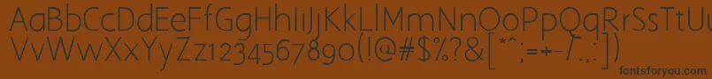 Aaargh Font – Black Fonts on Brown Background