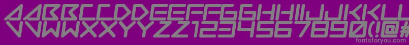 Weitere Informationen zur Insanehours-Schriftart Insanehours-Schriftart – Graue Schriften auf violettem Hintergrund