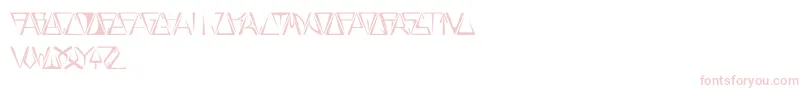 GloryThin Font – Pink Fonts on White Background