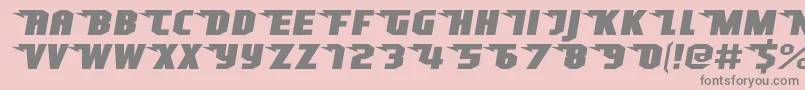 En savoir plus sur la police SuperheterodyneRegular Police SuperheterodyneRegular – polices grises sur fond rose