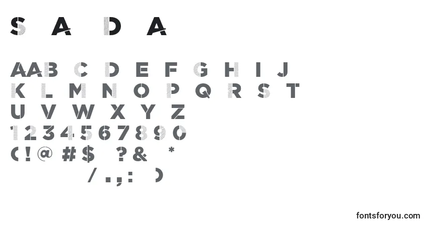 Шрифт ScratchDetail – алфавит, цифры, специальные символы
