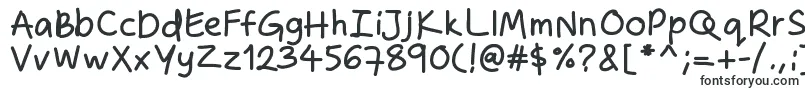 Zakirahshandb-Schriftart – Schriftarten, die mit Z beginnen