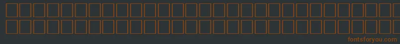 fuente TangyRegular – Fuentes Marrones Sobre Fondo Negro