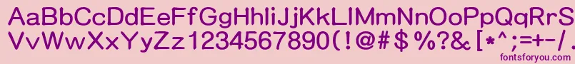 Weitere Informationen zur Mdart-Schriftart Mdart-Schriftart – Violette Schriften auf rosa Hintergrund