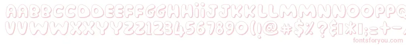 AmenderTu Font – Pink Fonts on White Background