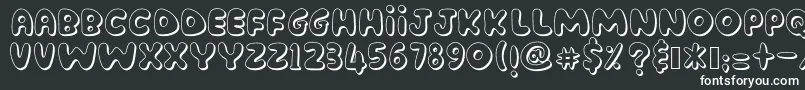 Шрифт AmenderTu – белые шрифты