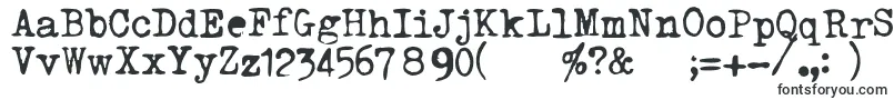 TriumphTippa-fontti – Fontit Microsoft Wordille