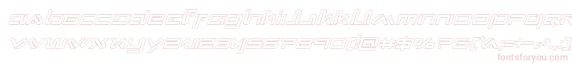 Xephyroutital-Schriftart – Rosa Schriften