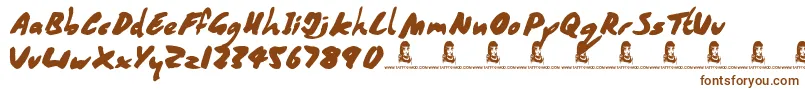 CoffeeMocha-fontti – ruskeat fontit