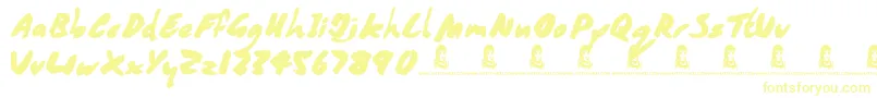 CoffeeMocha Font – Yellow Fonts