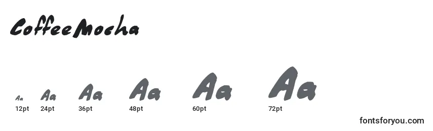 CoffeeMocha Font Sizes