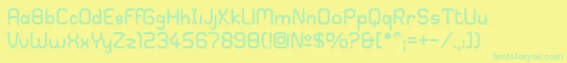 fuente Sabril ffy – Fuentes Verdes Sobre Fondo Amarillo