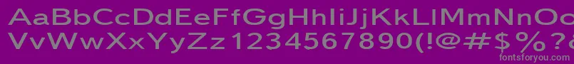 Шрифт Textbook150n – серые шрифты на фиолетовом фоне