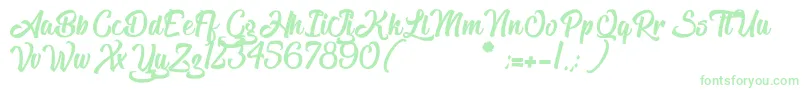 TheBlacklist Font – Green Fonts