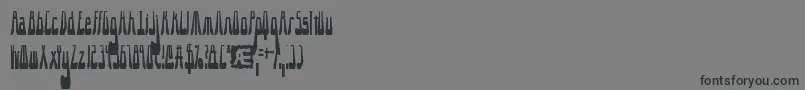 10.15SaturdayNightBrk-Schriftart – Schwarze Schriften auf grauem Hintergrund