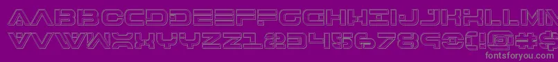 More about 7thserviceengrave Font 7thserviceengrave Font – Gray Fonts on Purple Background