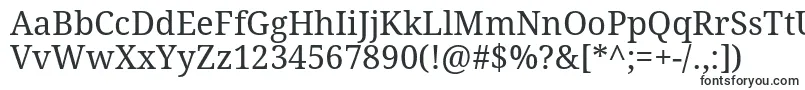 Шрифт Droidserif – шрифты с засечками
