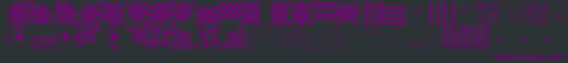 Подробнее о шрифте BorderbatsFilligree Шрифт BorderbatsFilligree – фиолетовые шрифты на чёрном фоне