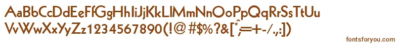 More about K791GeometricalBold Font K791GeometricalBold Font – Brown Fonts on White Background