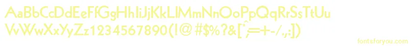 K791GeometricalBold Font – Yellow Fonts