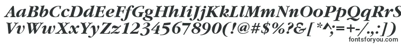 GourmandBoldItalic Font – Fonts for business cards