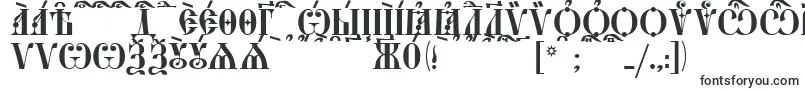 StarouspenskayaCapsKucs Font – Slavic Fonts