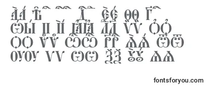 StarouspenskayaCapsKucs Font