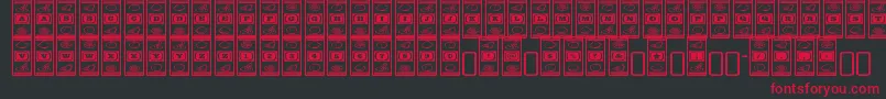 More about Lucky Font Lucky Font – Red Fonts on Black Background